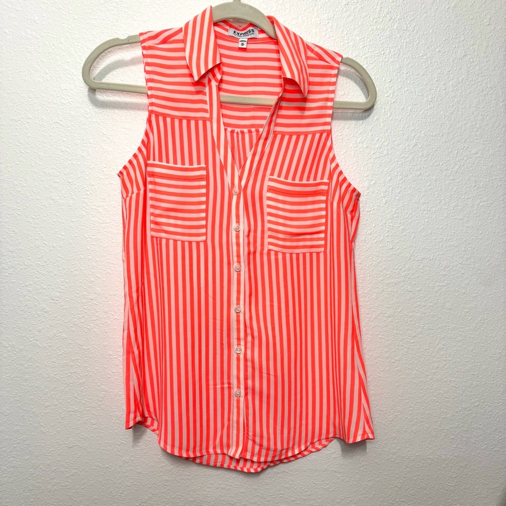 Express The Portofino Shirt- Sleeveless 🍊